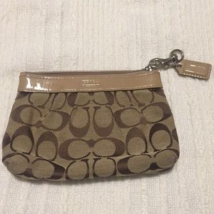 Authentic Coach Wristlet
